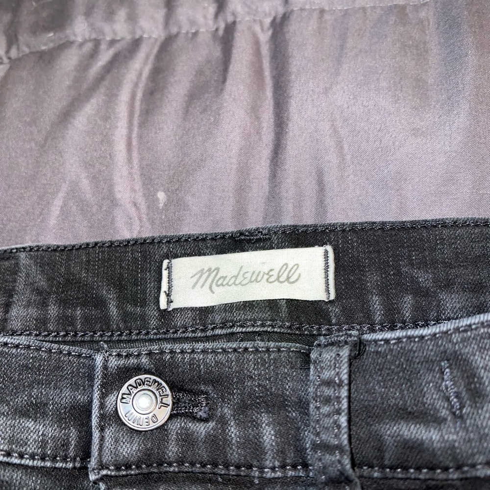 Madewell Black Roadtripper Skinny Women’s Jeans Sz 30x27 - Picture 3 of 8